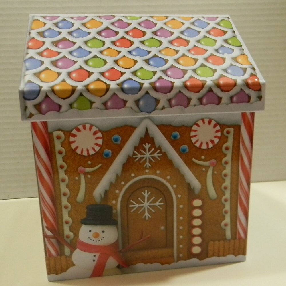 Eurographics Gingerbread House Christmas Jigsaw Puzzle in Tin 550 Piece NIP